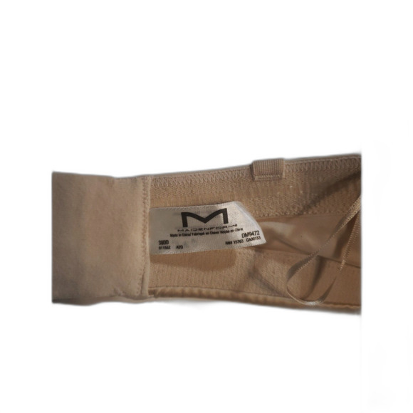 Maidenform Beige Strapless Underwire Bra Size 38DD - Picture 3 of 7